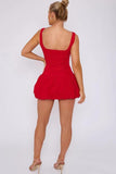 Sleeveless Puffball Mini Dress