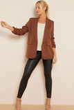 Long Sleeve Basic Blazer