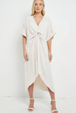 Alexia Knot Midi Dress
