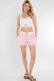 Ribbed Sports Bralet Top & Shorts Co-Ord Set