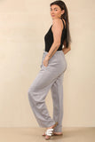 Plain Wide Leg jogger Pants