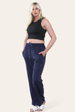 Plain Wide Leg jogger Pants