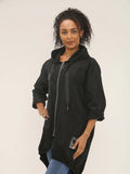 Longline Zip Up Raincoat