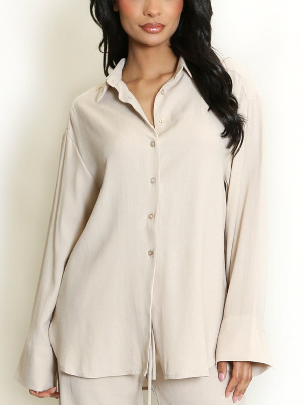 Loose Fit Shirt Blouse