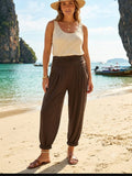 Jersey Stretch Harem Trousers