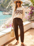 Carrot Seam Joggers