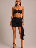 Bandeau Buckle Top & Mini Skirt Co-Ord Set
