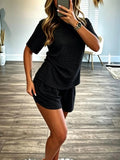 Cheese Cloth Shorts Co-Ord Set