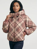 Plaid Check Hooded Jacket