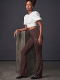 High Waist Seamless Flare Leggings