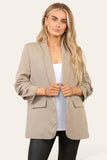 Long Sleeve Basic Blazer